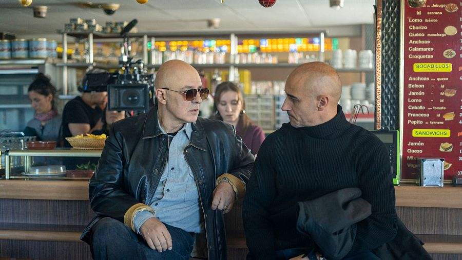 Roberto Álamo y Alain Hernández