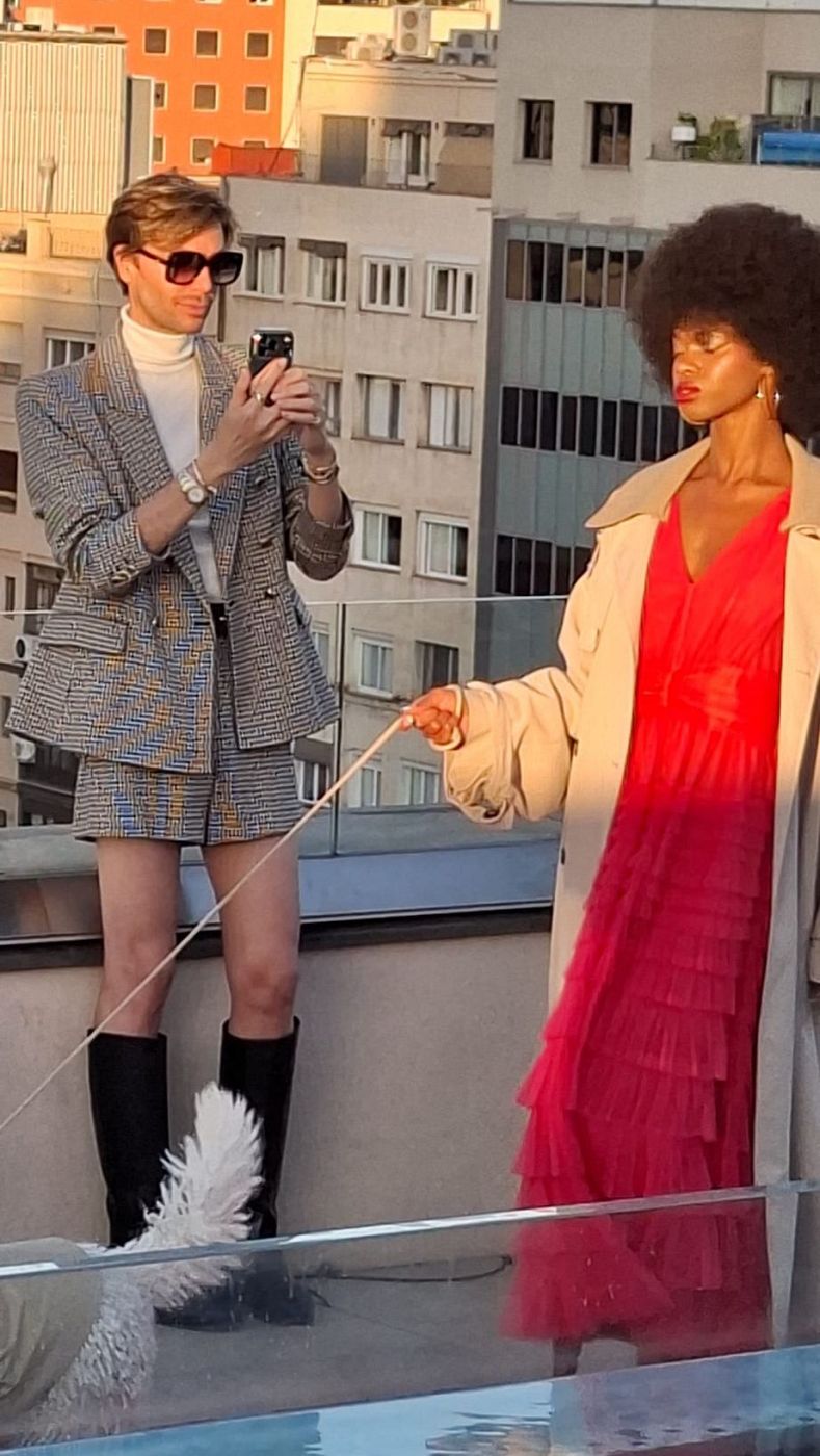 Erik Putzbach, estilista, critico de moda y colaborador de televisión, de 46 años, se le considera la persona con más cirugías y tratamientos estéticos de España