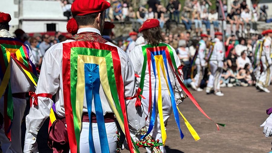 Día de los Bolantes en Luzaide.