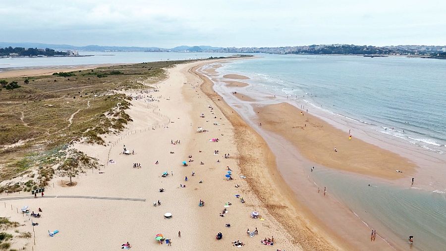 La costa de Cantabria.