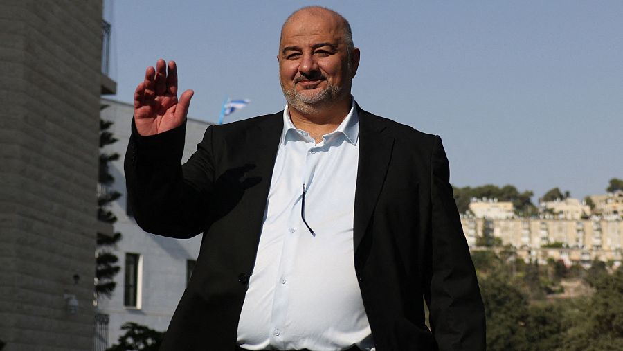 El líder de Raam, Mansour Abas