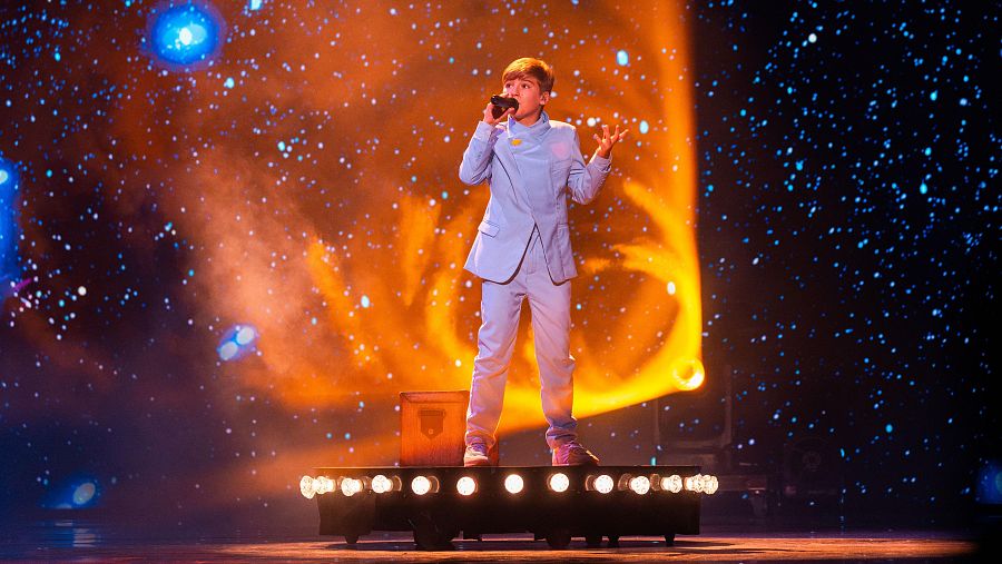 Lucas Paulano canta "Cuore Bello (Te quiero, te quiero)" en Eurovisión Junior 2026