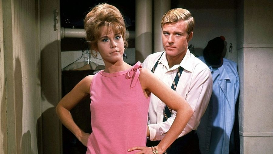 Jane Fonda y Robert Redford en 'Descalzos por el parque'