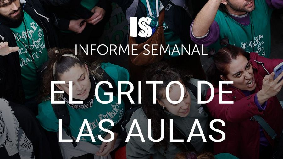 'El grito en las aulas' en 'Informe Semanal'