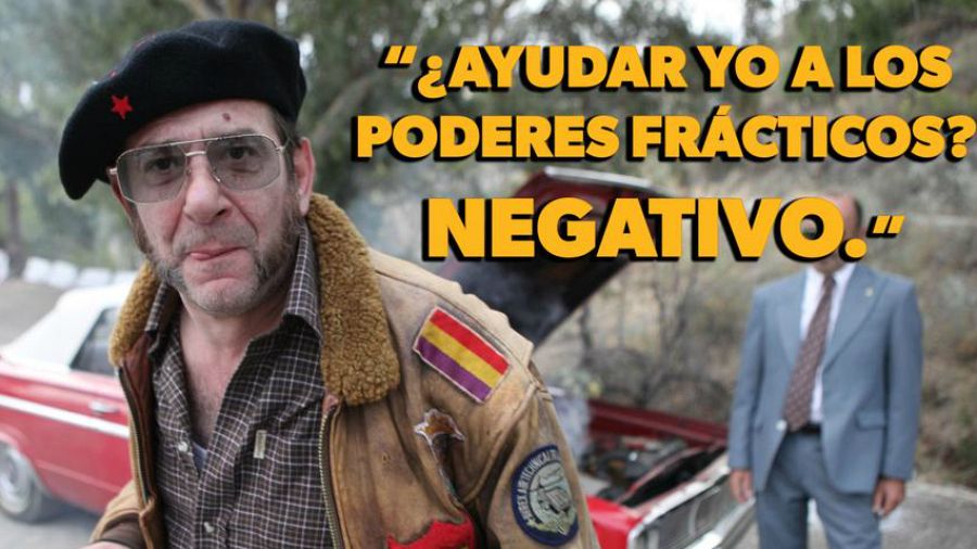 Una de las "patadas al diccionario" de 'Rey gitano'