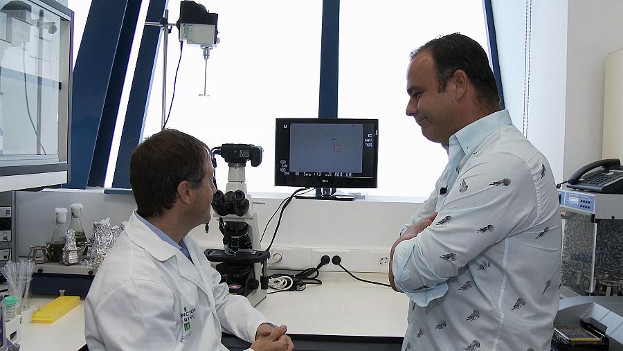 El chef ha desarrollado en el laboratorio sus recetas con la ayuda de los científicos