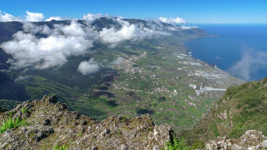 Valle de El Golfo en la isla de El Hierro
