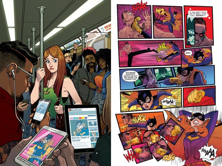 Páginas de 'Batgirl'