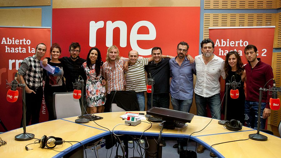 Todo el equipo de 'Abierto hasta las 2', con Neuman