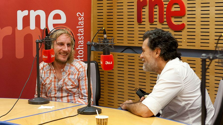 Paco Neuman con Javier Wandosell, una de las sorpresas de la noche