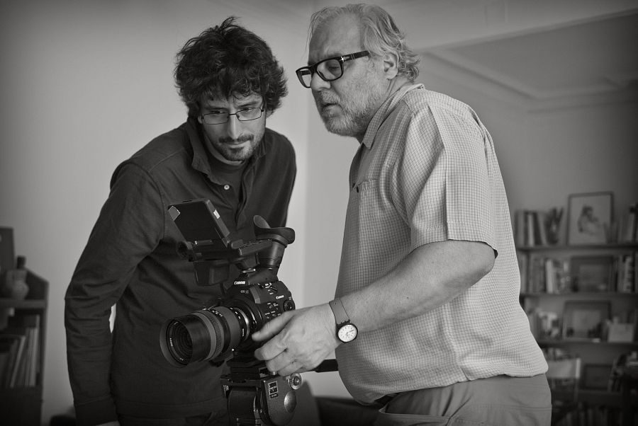 Rodando el documental sobre Ramón Gaya para 'Imprescindibles'