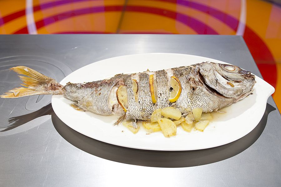 Besugo al horno