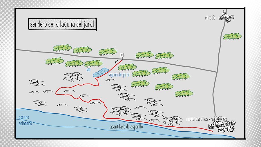 Sendero de la laguna del Jaral
