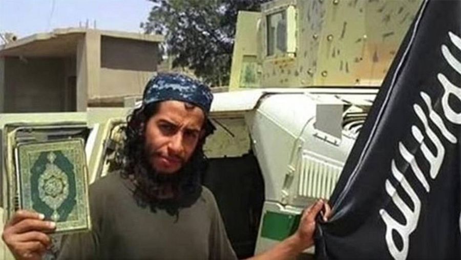 Abdelhamid Abaud, belga de origen marroquí, supuestamente relacionado con el Estado Islámico (EI). Fuente: Le Soir