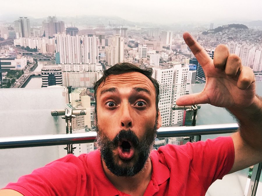 Antonio en Busan