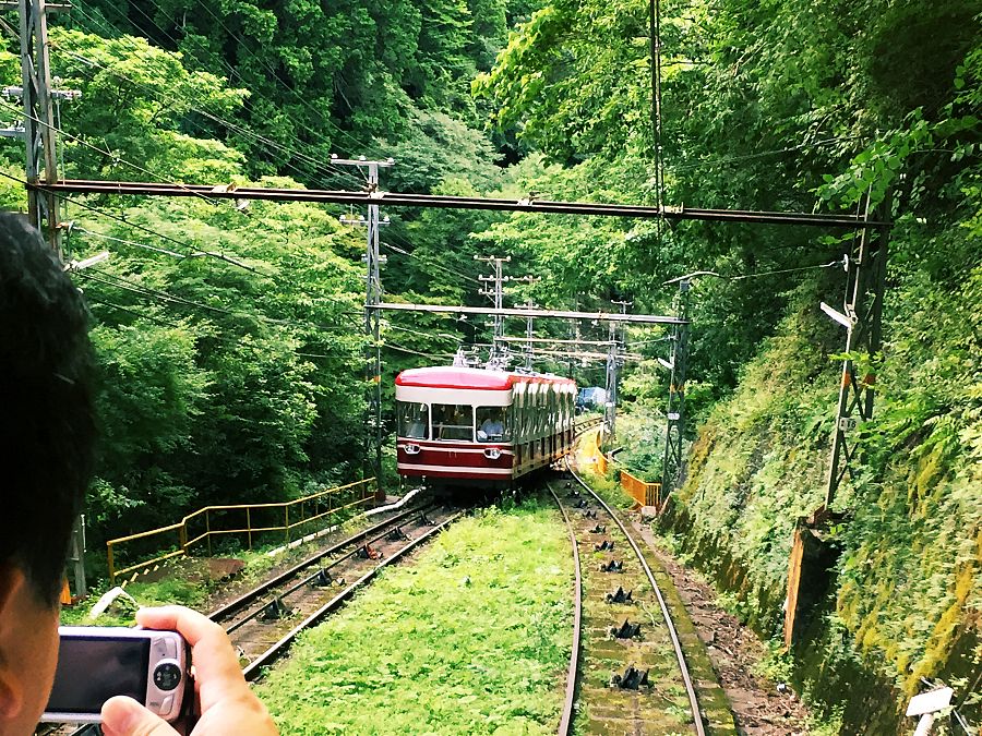La Familia en la Mochila en koyasan