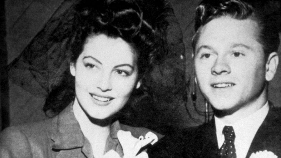 Ava Gardner junto a Mickey Rooney