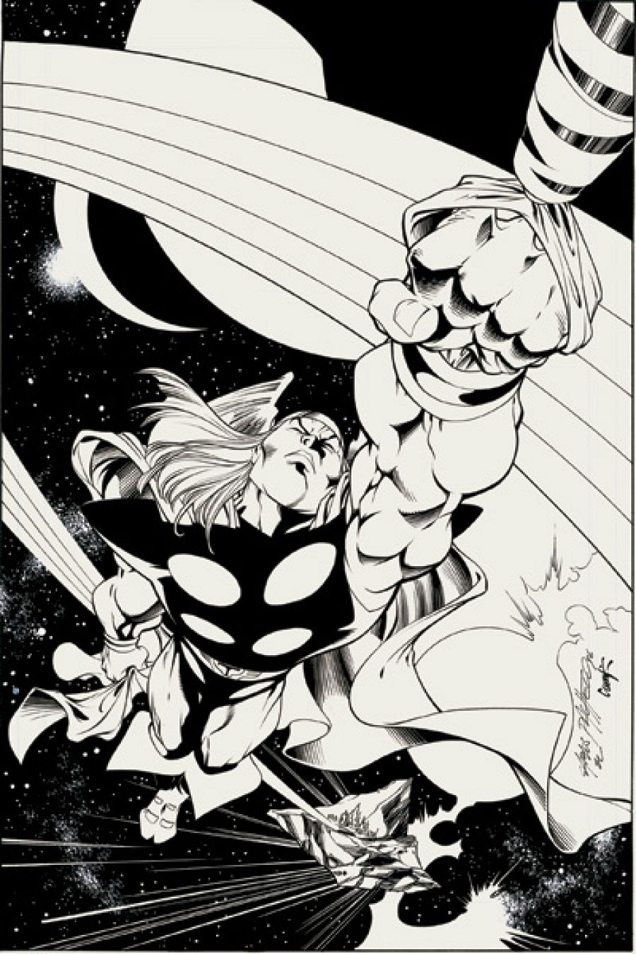 Thor visto por Carlos Pacheco