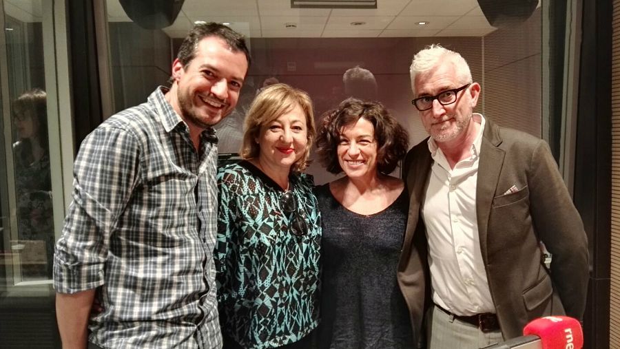 Carmen Machi, Ruperto Merino y Paloma Zuriaga
