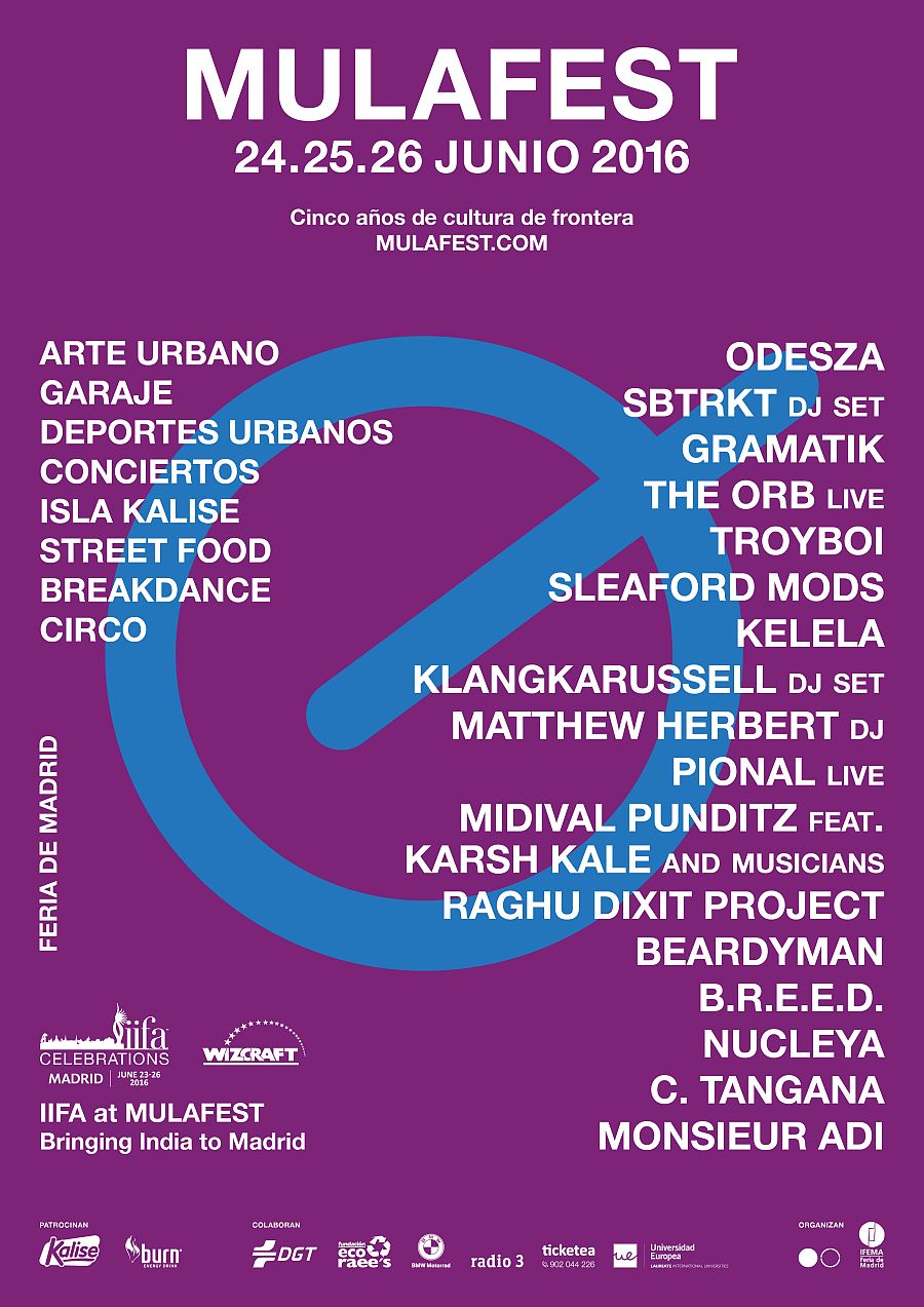Así queda el cartel de MULAFEST con las últimas incorporaciones.