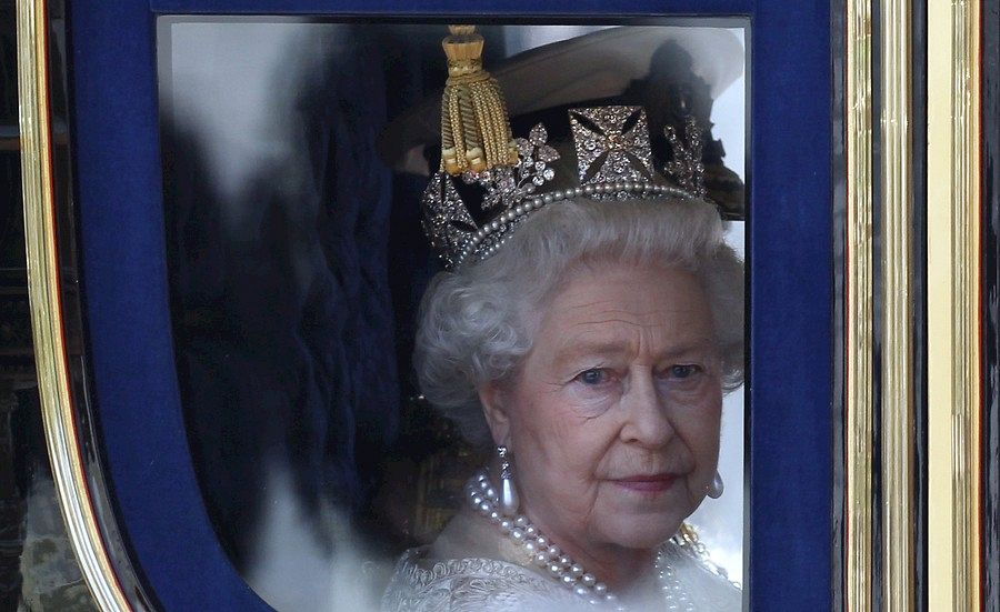 La reina Isabel II