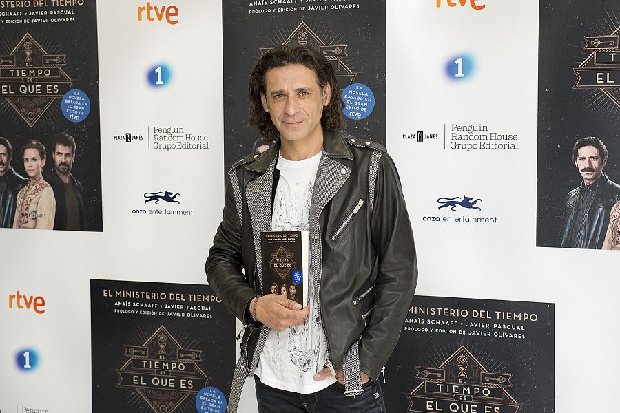 Nacho Fresneda en la presentación de la novela