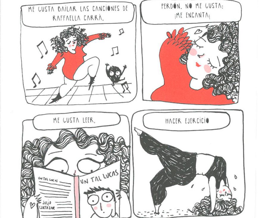 Viñetas de 'Una tal Martina y su monstruo'