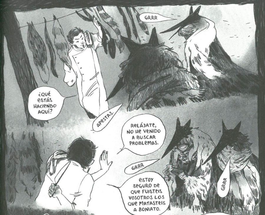 Viñetas de 'Duerme pueblo'