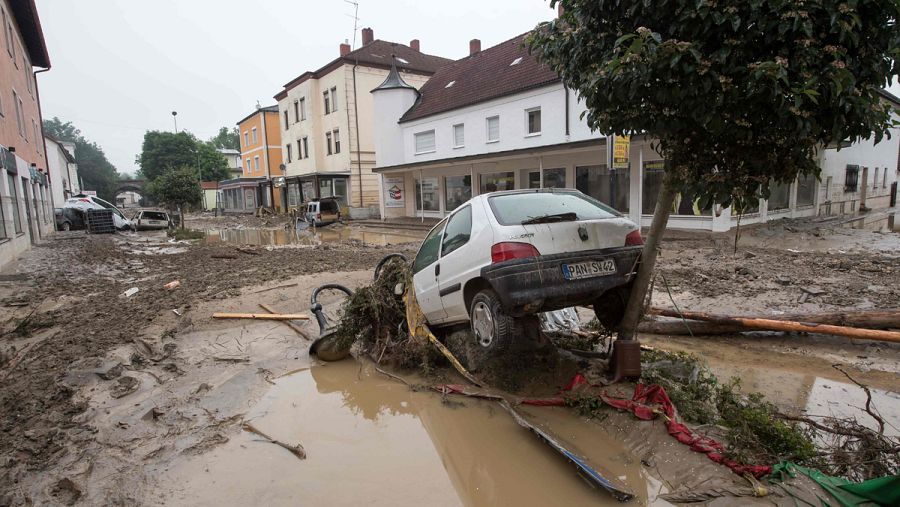 Alemania, inundada