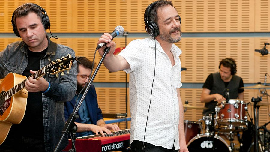 Santi Balmes, en un momento del programa
