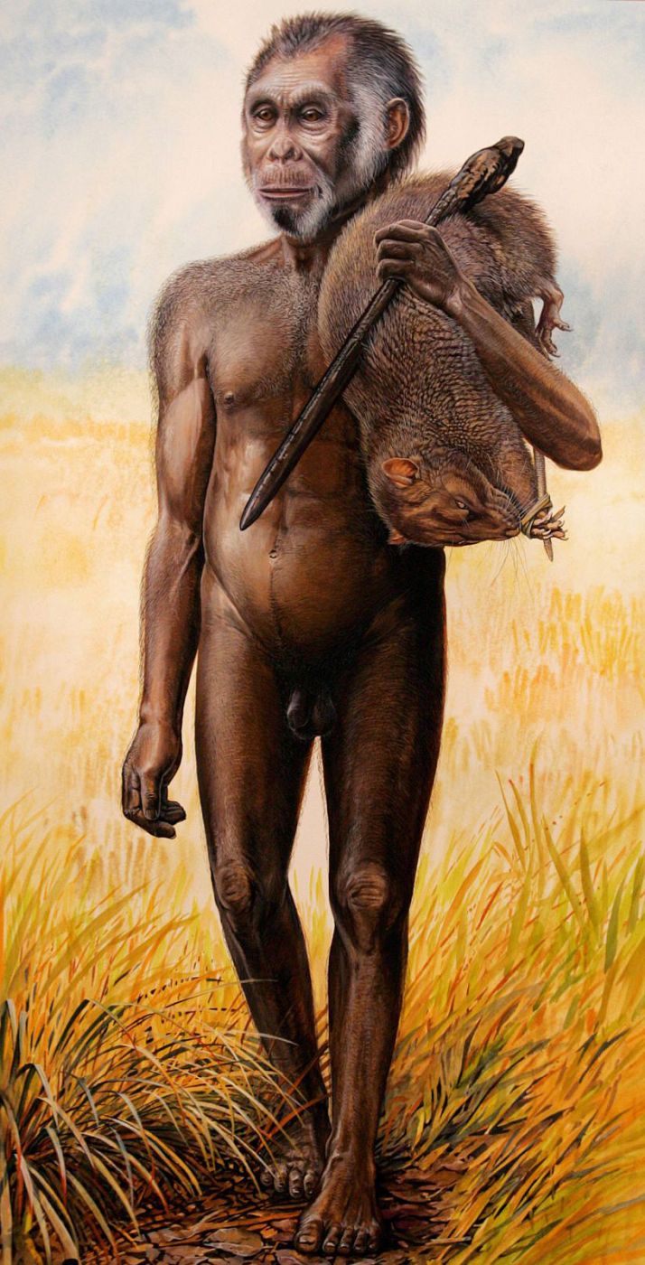 Recreación del Hombre de Flores