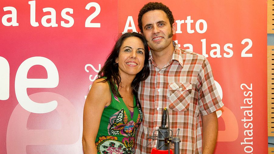 Paloma Arranz, con Depedro