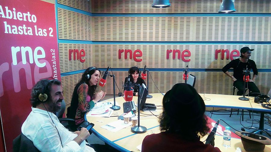 Un momento del programa con Pedrina y Río