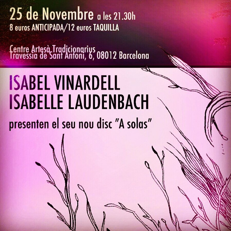 "A solas", de  Isabel Vinardell i Isabelle Laudenbach