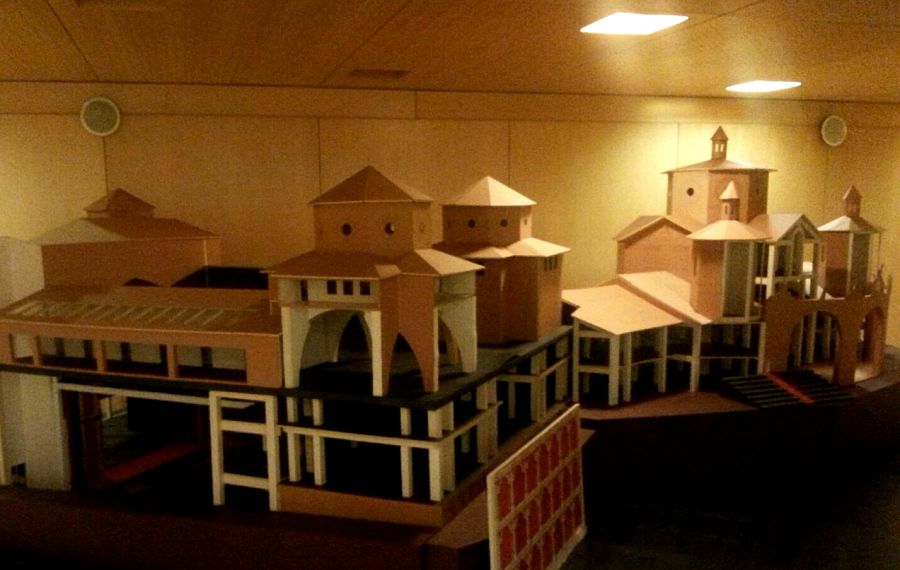 Quaranta anys del Teatre Lliure. Una maqueta del complex de Montjuïc