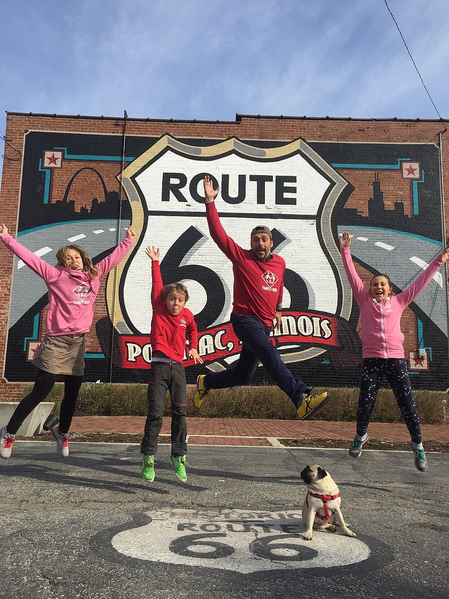Ruta del Cowboy con  "Mi Familia en la Mochila - Family Run"