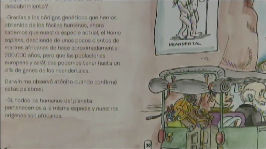 "La aventura de la vida", del arqueólogo y antropólogo Eudald Carbonell y la  ilustradora Pilarín Bayés