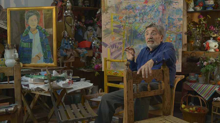 El documental cuenta con el excepcional testimonio de su hijo Julián Grau Santos, fruto de su matrimonio con el también puintor Emili Grau Sala