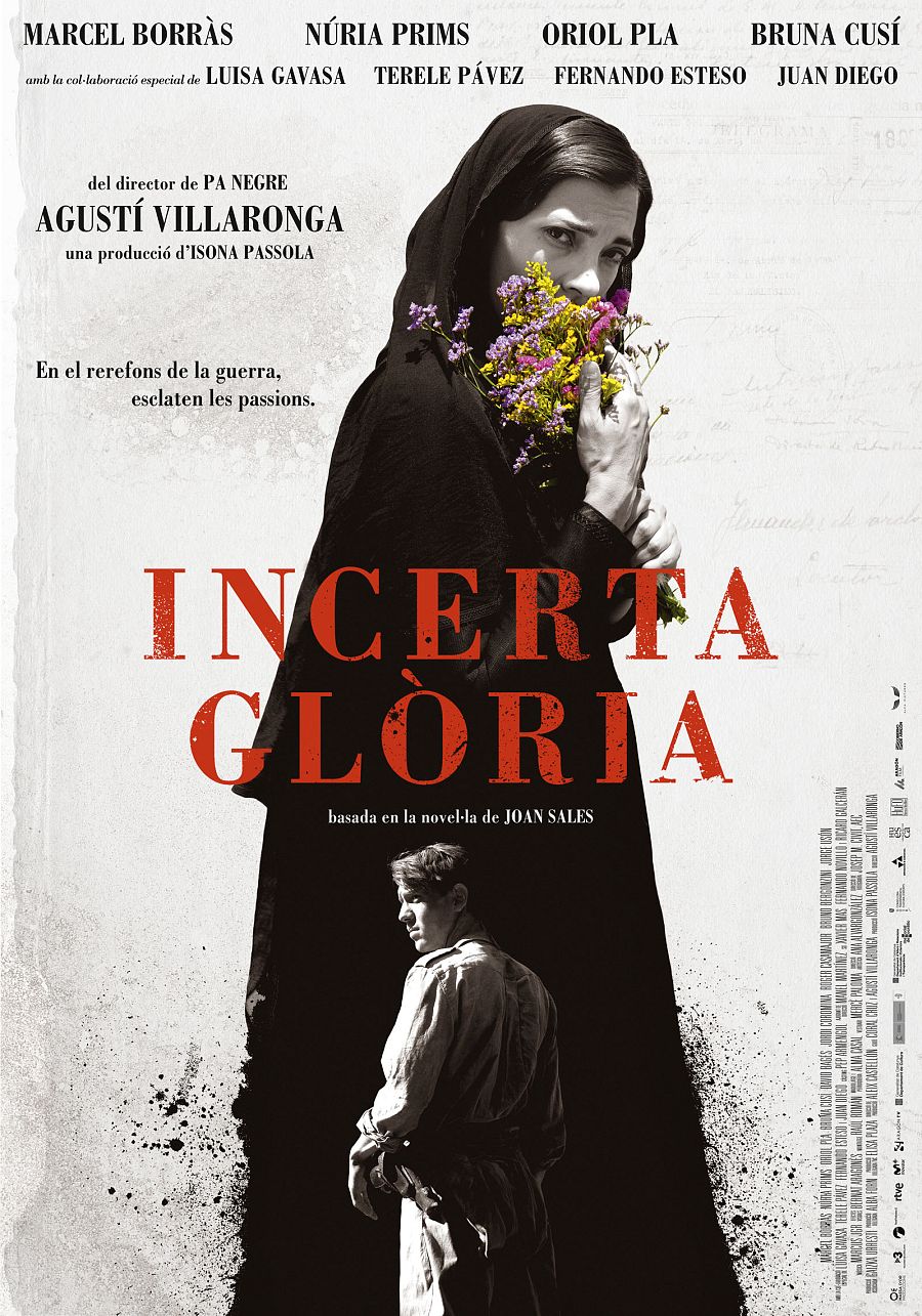 "Incerta glòria", de Agustí Villaronga, basada en la novel·la de Joan Sales
