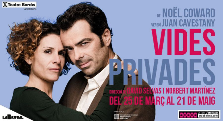 "Vides privades", la nova obra que es representa al Teatre Borràs