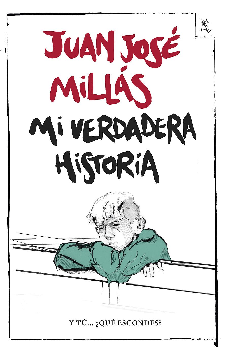 Portada de 'Mi verdadera historia' la "novela corta" de Juan José Millás