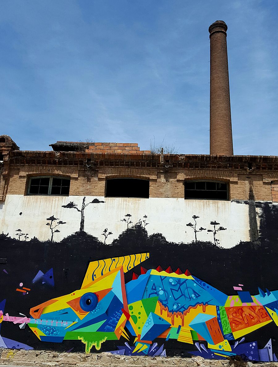 La recuperada fàbrica tèxtil de Can Trinxet, a l'Hospitalet de Llobregat