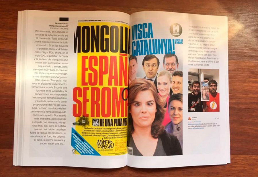 Páginas de 'Las 101 peores portadas de Mongolia'