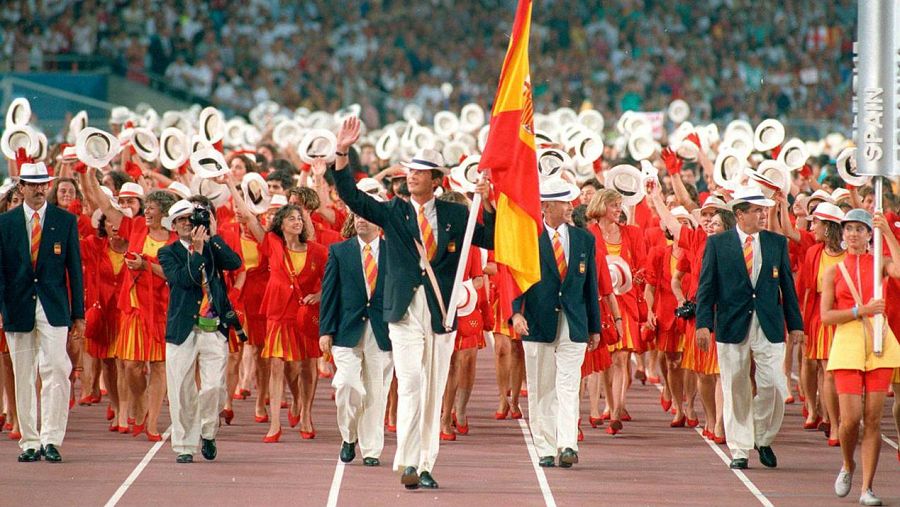 Felipe VI, abanderado en la inauguración de los Juegos