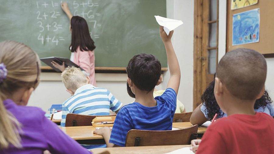 Clase de niños