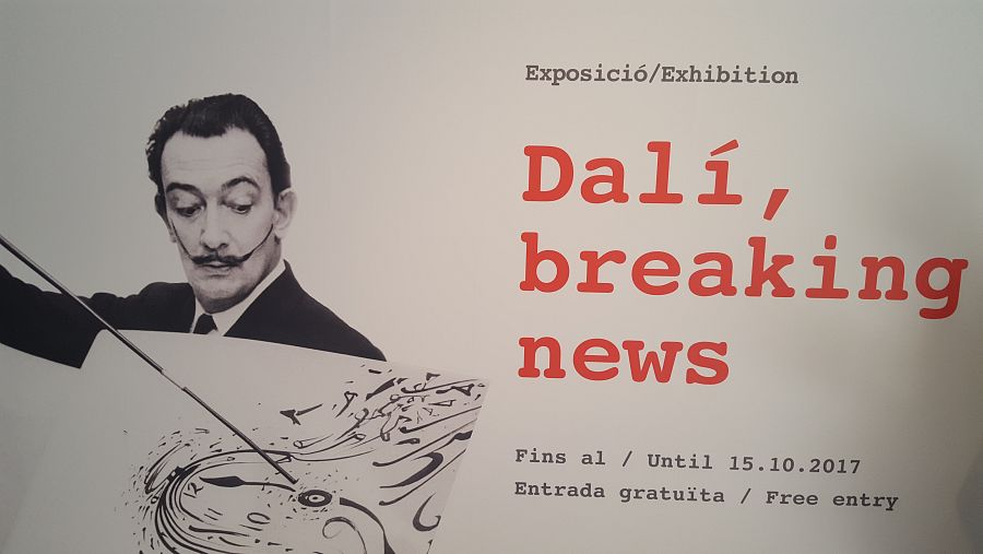 L'exposició "Dalí Breaking News" repassa la vinculació de Dalí amb els 'mass media'