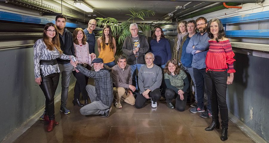 El equipo del programa ¡Qué animal!