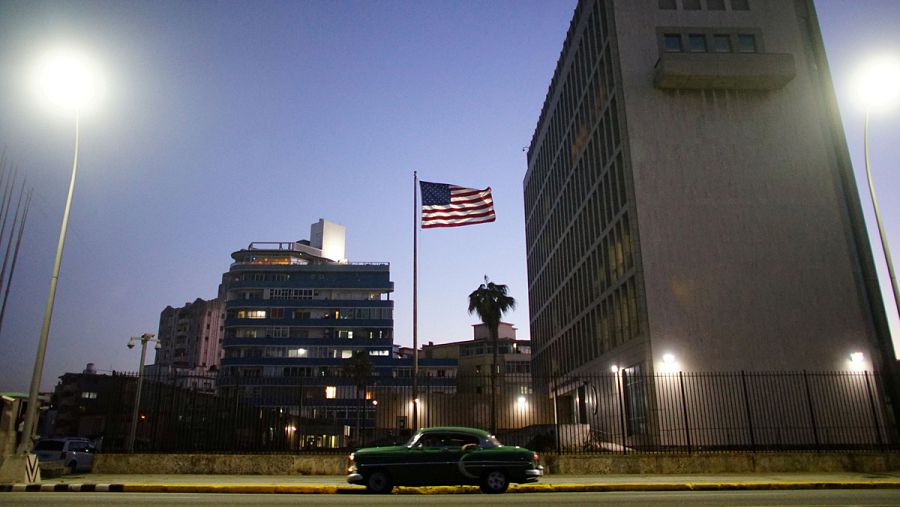 La embajada de Estados Unidos en La Habana