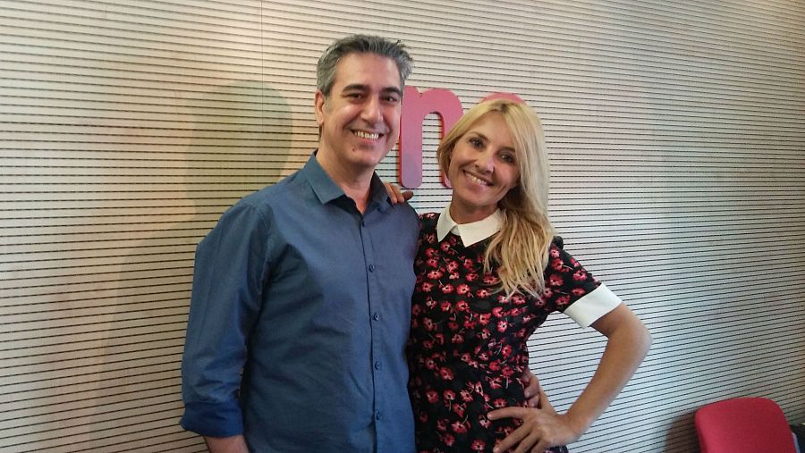 Arturo Martín, con Cayetana Guillén Cuervo