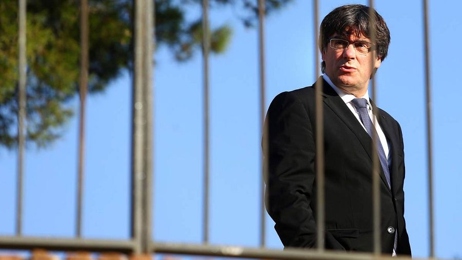 Carles Puigdemont, presidente de la Generalitat.